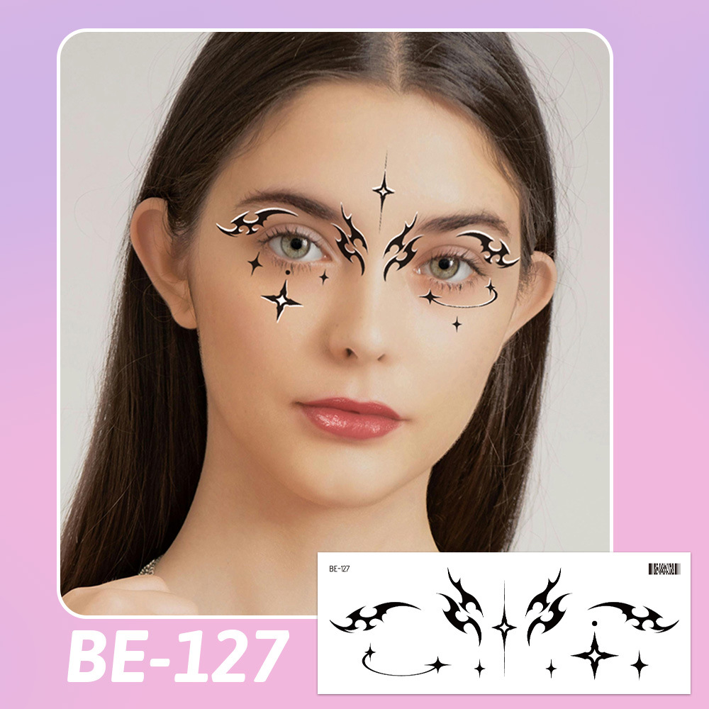 BE-127 (눈부신 블랙 페이스패치)