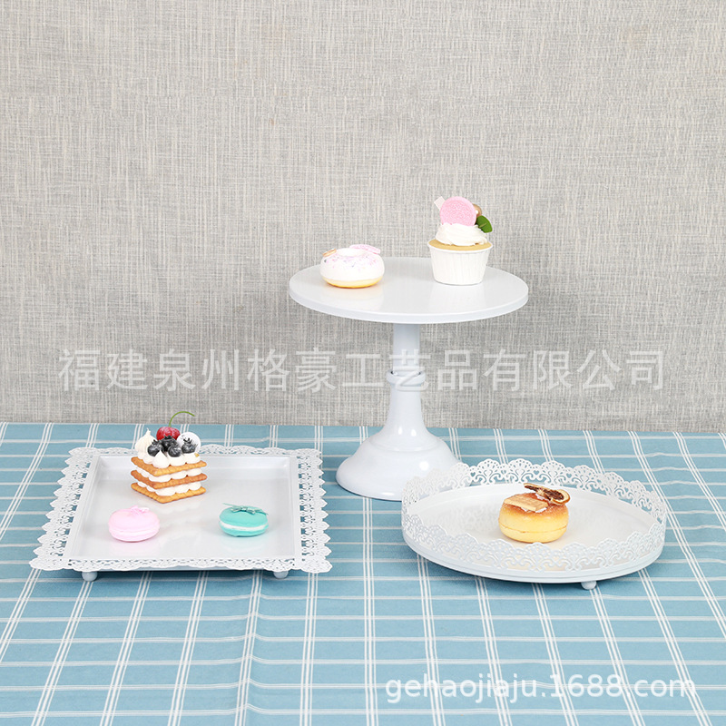 Hotel decoración merienda placa accesorios de la boda soporte de la torta sitio de la boda diseño postre Mesa restaurante postre mesa de exhibición