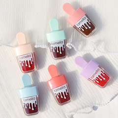 High-looking ice cream moisturizing lip gloss, ice cream candy lip glaze, easy to color and not easy to remove makeup