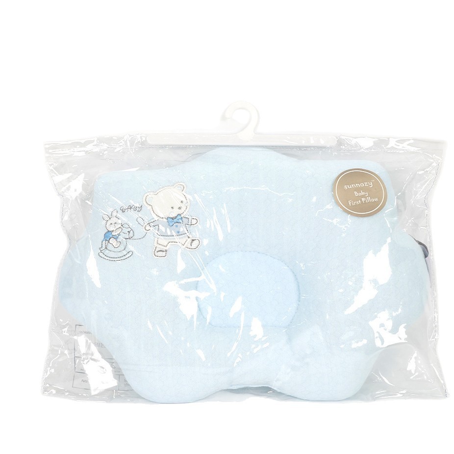Corrección infantil anti-migraña almohada de forma, bebé calmar animales bordados almohada de lactancia, almohada recién nacida transfronteriza