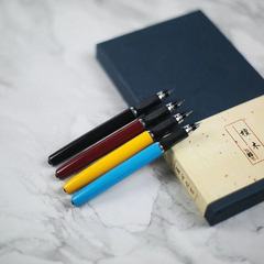 Yongsheng Fountain Pen 2063 Hard Pen Calligraphy Exam Student-Use Pen for Calligraphy Practice Training Class Metal Fountain Pen