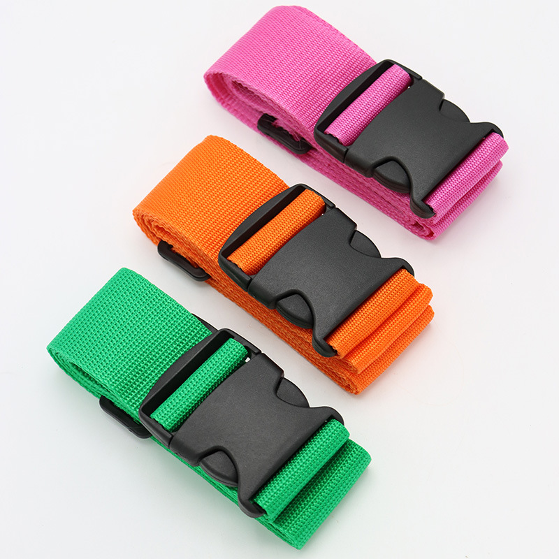 行李箱旅行箱捆绑带托运加固带拉杆箱塑料插扣 一字行李箱打包带