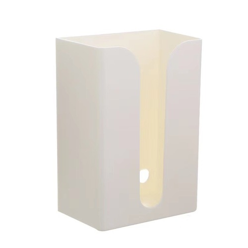 Hole-free tissue box multifunctional kitchen bathroom living room bedroom wall-mounted tissue box sticky wall storage box