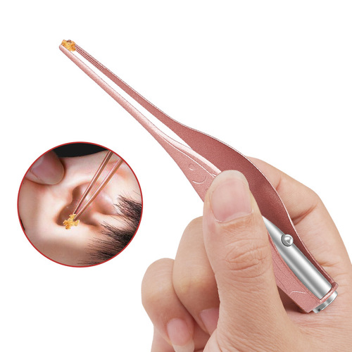 Manufacturer of baby ear picking tools, visible ear picking spoon, earwax clip tweezers, children's luminous ear picking spoon