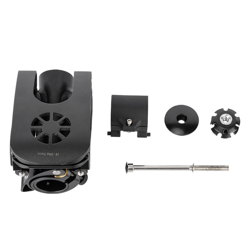 Gran bicicleta para caminar plegable elevador aleación de aluminio bicicleta de montaña cabeza de cinco dimensiones ajustable mango elevado accesorios elevador