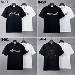 合集mo広版ゆるいアルファベットプリント半袖tシャツ240グラム綿丸襟t男性半袖上着クロスボーダー半袖t
