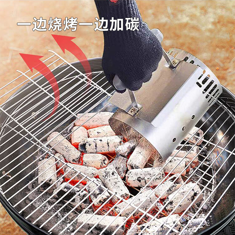 Mayorista de usuarios domésticos fuera de la parrilla de camping parrilla de parrilla americana parrilla de carbón de jardín parrilla de manzana horno