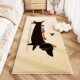 Cross-border Cartoon Cashmere Carpet Long Bedroom Bedside Bay Window Sofa Blanket Bedroom Dirt-resistant Easy-to-take-care Plush Mat