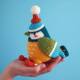 Wool Crochet Ins Style Cute Bird Doll Handmade Woven DIY Material Bag Handmade Gift for Girlfriends Cute