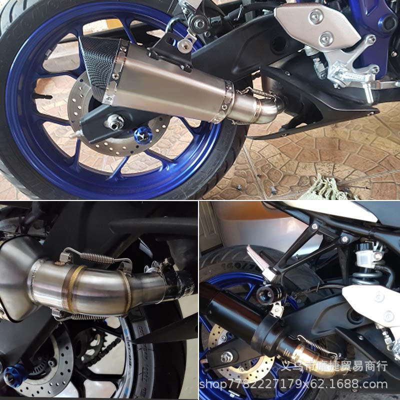 Yamaha Series Exhaust Pipe Middle Section Modified R1/R6/R3/Fz1N/Fz6N/Fz8 Special Connection Middle Section