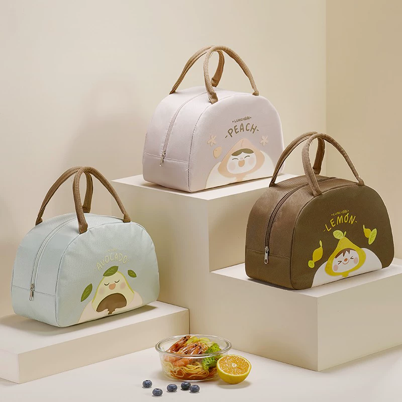 Сумка для ланча, сумка для ланча, сумка для офисного работника, портативная экологически чистая сумка, изолированная сумка для обеда большой емкости, сумка для обеда