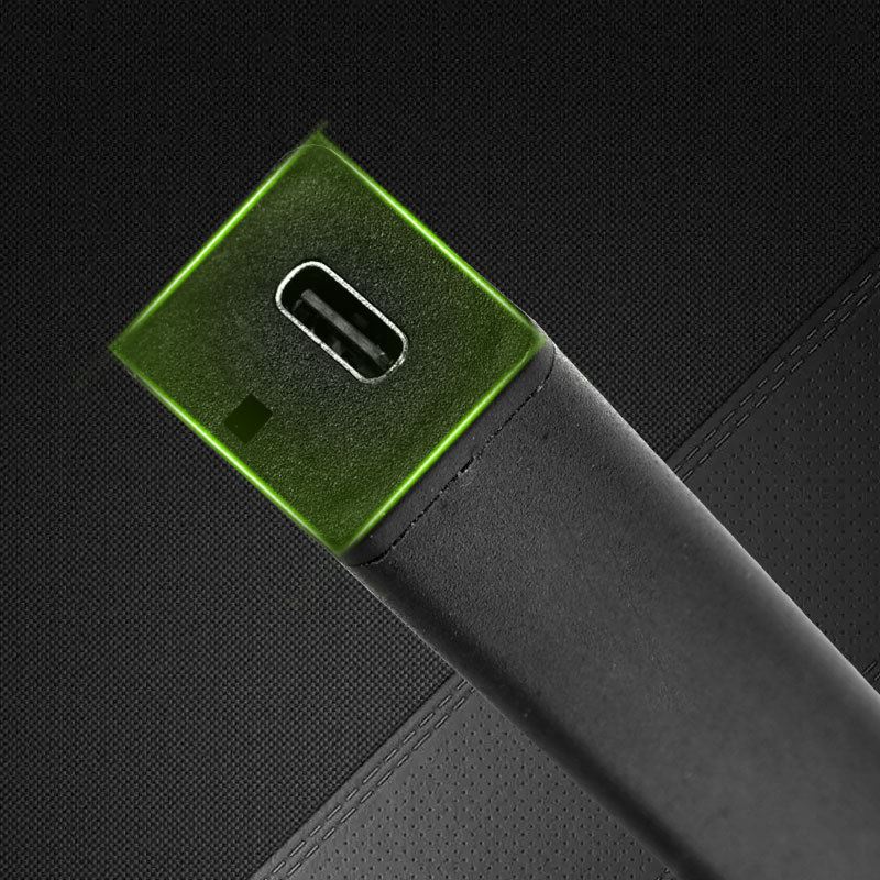 Type-cソケット充電753角管赤緑色レーザー懐中電灯レーザーレーザーペン販売ビル指示ペン|undefined