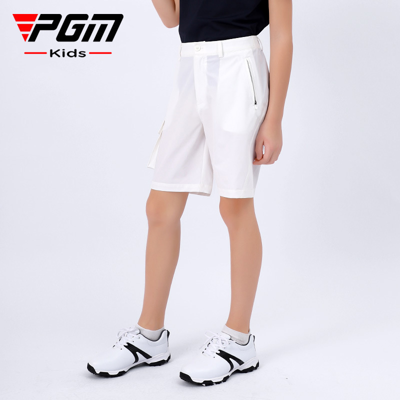 PGM Boys Golf Clothing Summer Youth Pants New Elastic Belt Breathable Quick-drying Shorts