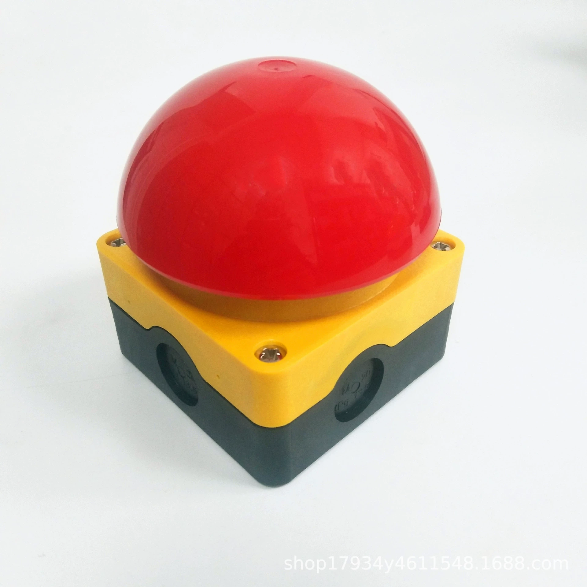 Водоустойчивая красная само-запирая аварийной остановки с одним открытым и одним закрытым переключателя руки педали контакта ПЕРЕКЛЮЧАТЕЛЬ НОГИ