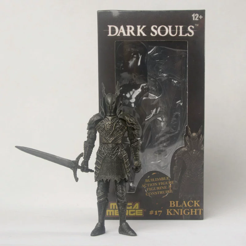 Dark Soul 3 -дюйма Черный платиновый король рыцарь Солнечный воин Альдеус