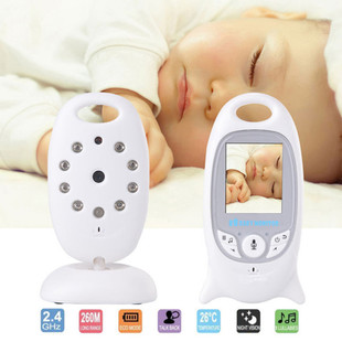 Baby Monitor Cross -Борандер -горячий 2,0 -вдюрменный маленький экран, два -двухстороннее двустороннее объяснение ночного вида.