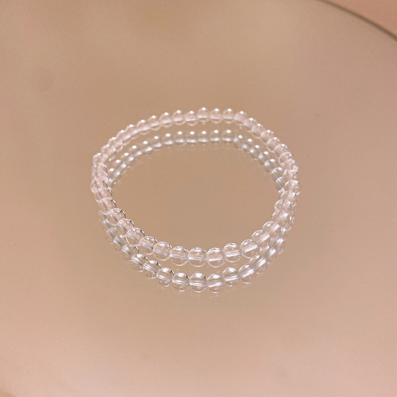 女性用クリスタルバタフライビーズブレスレット、軽くて豪華な親友ギフト、誕生日ブレスレット、見栄えの良い学生パーティーの絶妙なブレスレット|undefined