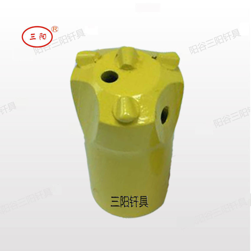 30扁齿钎头 进尺快 矿山隧道施工用钎头