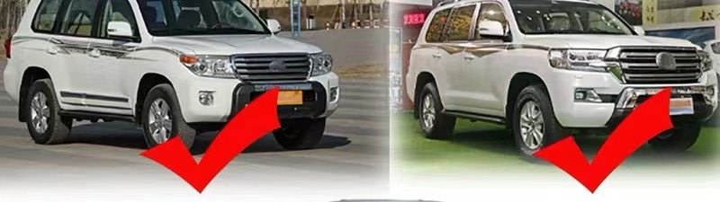 Suitable for Toyota Land Cruiser Lc200 Wheel Arch Trim with Nail Decoration Modification, Wide Body and Narrow Body Wheel Arch Extension 2015+
