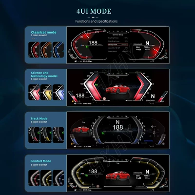 Lcd Dashboard, Linux – automobile instrument