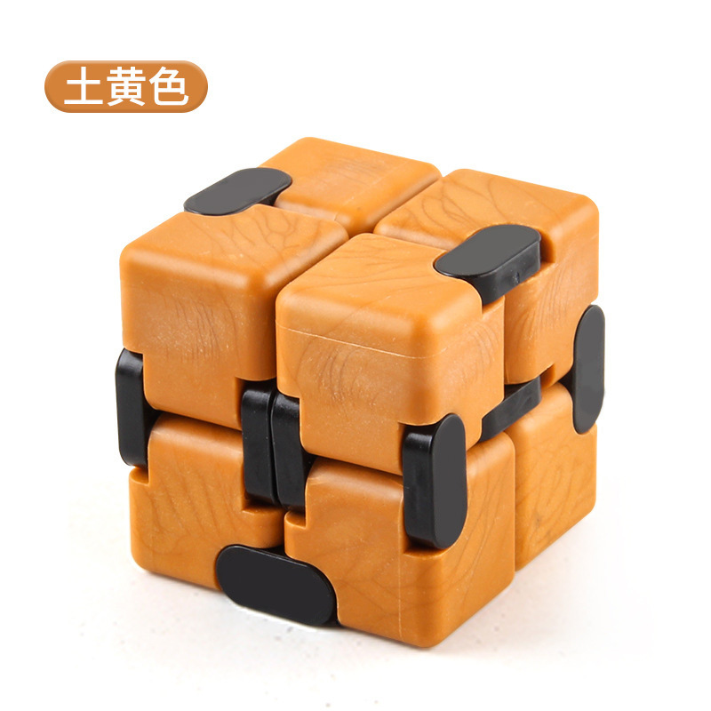 Cubo de Rubik Infinito para Dedos de Plástico Antiestrés y Plegable