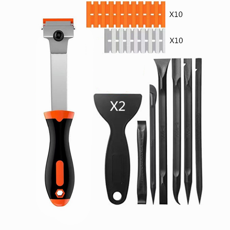 긴 손잡이 주걱과 프라이 바 세트