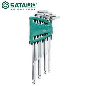 Бренд авторизованный SATA/Shida 12 -Piece British Special Inner Hexagon Witch Group 09104