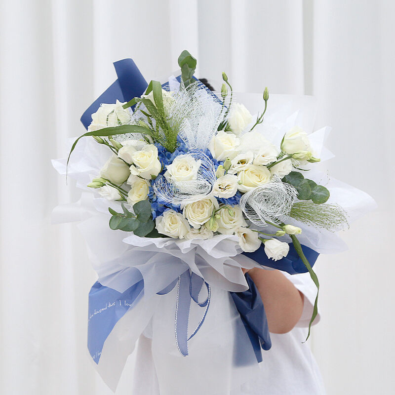 Fábrica de fiestas de flores nuevo papel de embalaje de flores de flor florista de flores de alto lujo papel de embalaje de regalos