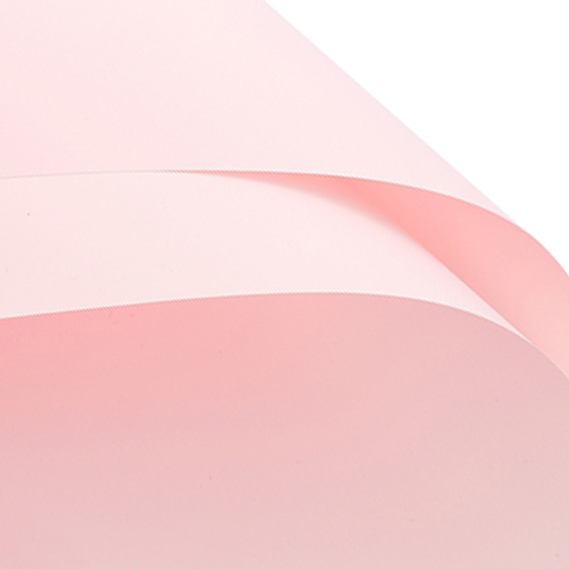 Deca papel de embalaje de flores de color sólido en stock al por mayor papel ouya impermeable material de la tienda de flores papel de embalaje material de bricolaje