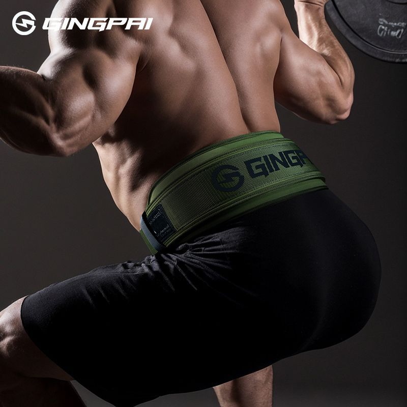 Cinturón en cuclillas de tirón duro para hombres deportes de cintura para mujeres fuerza de levantamiento de pesas entrenamiento de equipos profesionales de desmontaje rápido de botón comercio exterior