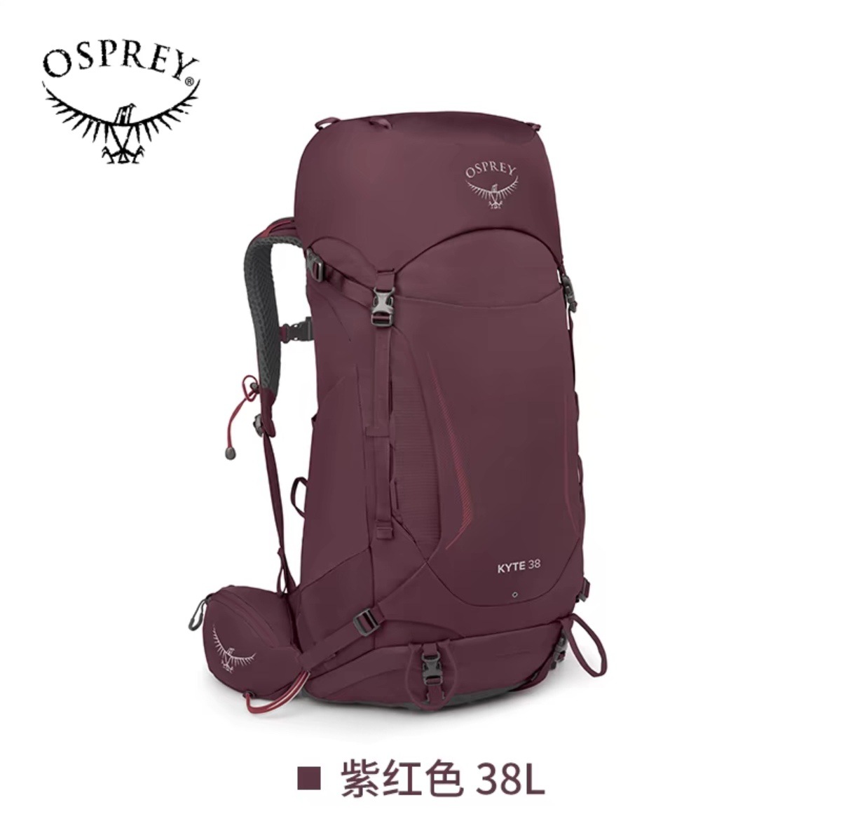 Mochila KYTE Falcon para Montañismo, 38L/48L, Impermeable, Gran Capacidad, para Senderismo