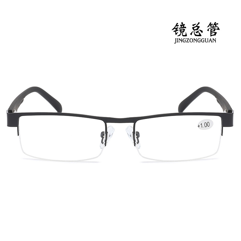 2020新款男女老花镜老年人眼镜金属舒适老人镜方型老花眼镜131