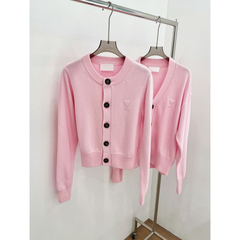 Cross-Border Foreign Trade |   Ceiling 100% Wool Valentine's Day Limited Edition Small Heart Stitch Classic Knit Sweater