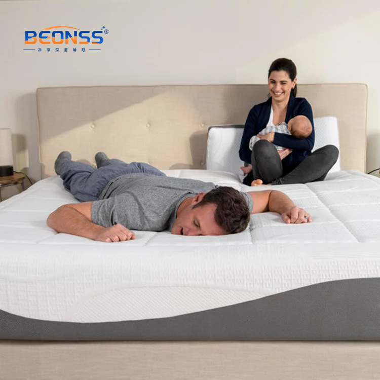 High rebound sponge mattress memory sponge mattress breathable cooling gel memory foam thick mattress