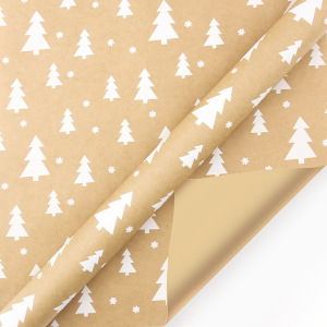 Amazon ロールクリスマス包装紙大型クラフト紙クリスマスツリー DIY 手作り紙ホリデーギフト紙|undefined