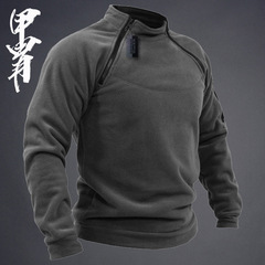 Ranger Outdoor Fleece Jacket Men Autumn/Winter Warm Sweatshirt Double-Sided Tactical Thick Polar Fleece Outerwear for Men
