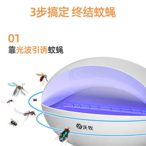 Commercial Sticky Trap Mosquito Lamp for Restaurants, Hotels, and Homes - Fly Catcher