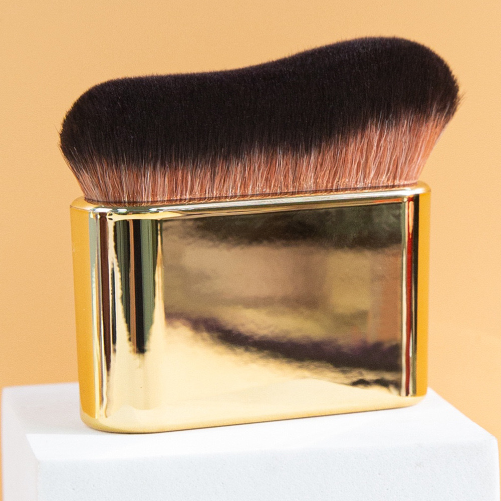 Brush de maquillaje, brocha de base, crema BB sin costuras, cuidado de la piel, cepillo corporal, crema hidratante, no coma polvo, base líquida, gran ola
