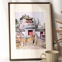 Aluminum alloy picture frame, mounted and hung on the wall, custom size puzzle frame poster frame outer frame, wholesale.