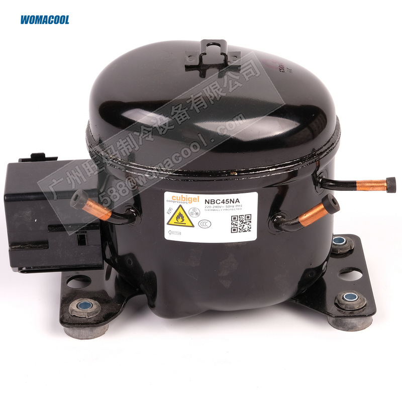 Cubigel/Ku Bing Nbc45Na R290 Refrigerant 220-240V~50Hz Voltage Freezer Compressor Cubigel/Ku Bing Nbc45Na R290 Refrigerant 220-240V~50Hz Voltage Freezer Compressor