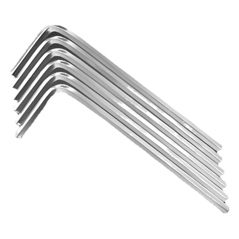 Фабрика 0,9 мм-12 мм шестигранный ключ 7-образный оцинкованный удлиненный шестигранный ключ оптом