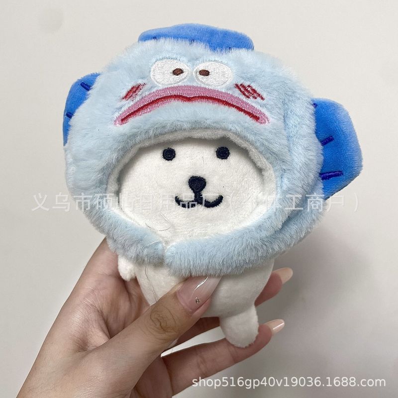 自己嘲笑クマベビー服綿人形 13 センチメートルおもちゃぬいぐるみ diy 人形誕生日ギフトペンダント卸売ストールカード|undefined