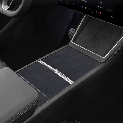 Leather and Solid Wood Sticker — Anti-slip mat - renewed-dark-gray-suede
