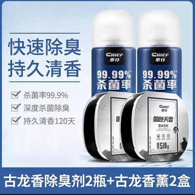 Car interior deodorant deodorant Hava təmizləyiciləri - cologne-flavor-2-boxes-of-518g-balm-2-bottles-of-deodorant