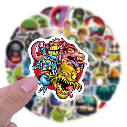 Wholesale 60 pieces Ghostbusters Ghostbusters sticker car luggage cup stickers