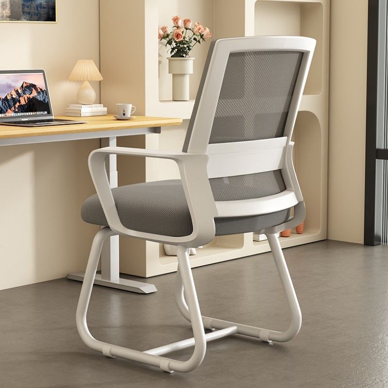 Ergonomic Backrest Chair for Studying, Office Computer Chair for Long Sitting, Waist Protection, Foldable Computer Desk, Foldable Computer Desk