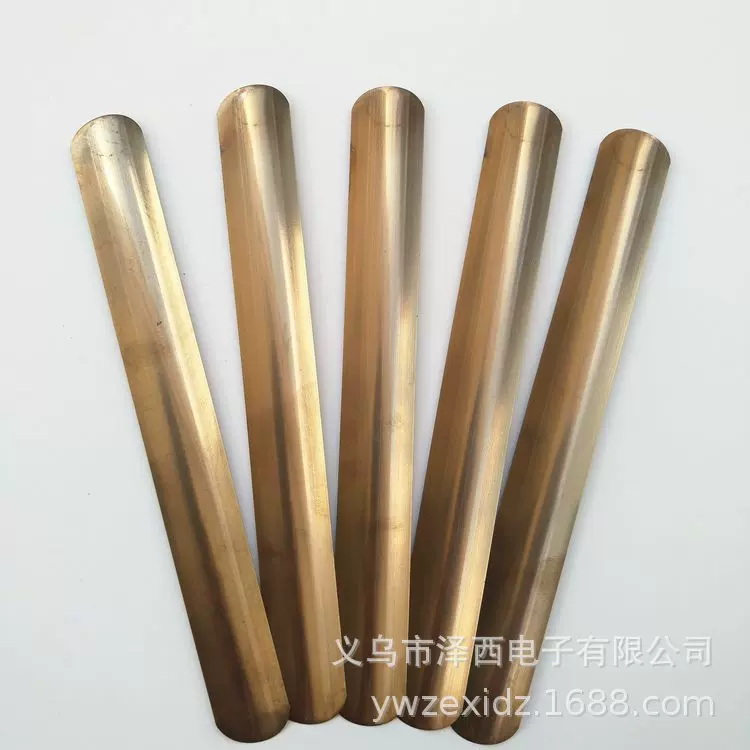 严选两层透明包胶啪啪圈钢片毛绒拍拍圈铁片19-38cm长11-22丝厚