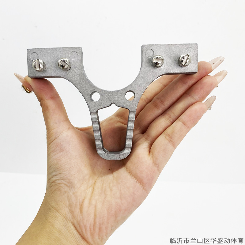 올빼미 합금 40 활 머리 제조 업체 도매 평면 가죽 넓은 가죽 긴 새총 활 머리 액세서리 40 활 문