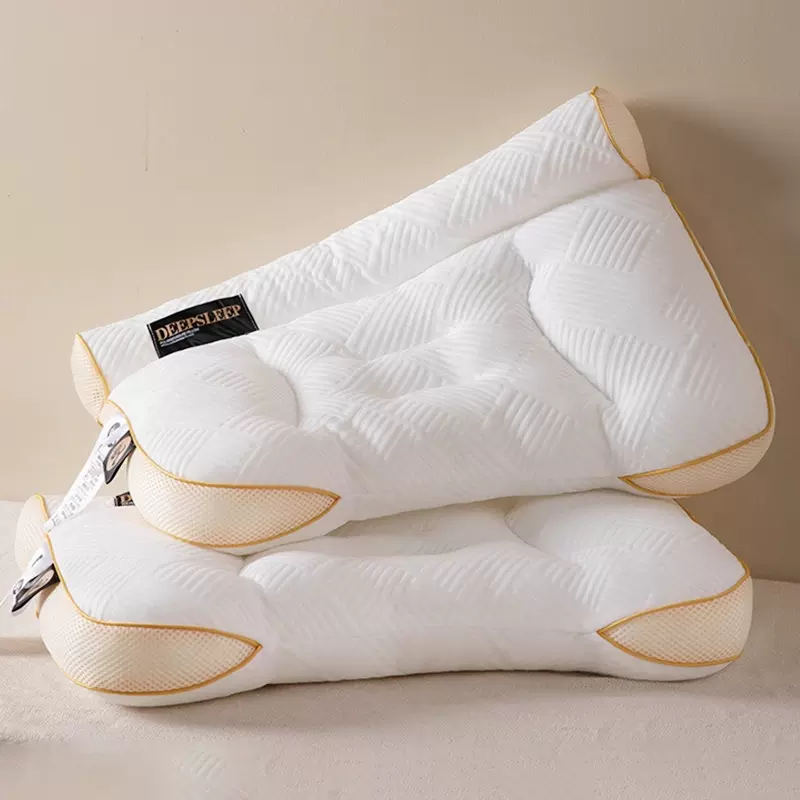 护颈椎助睡眠枕头家用一对枕芯单人护颈枕学生宿舍成人专用整头