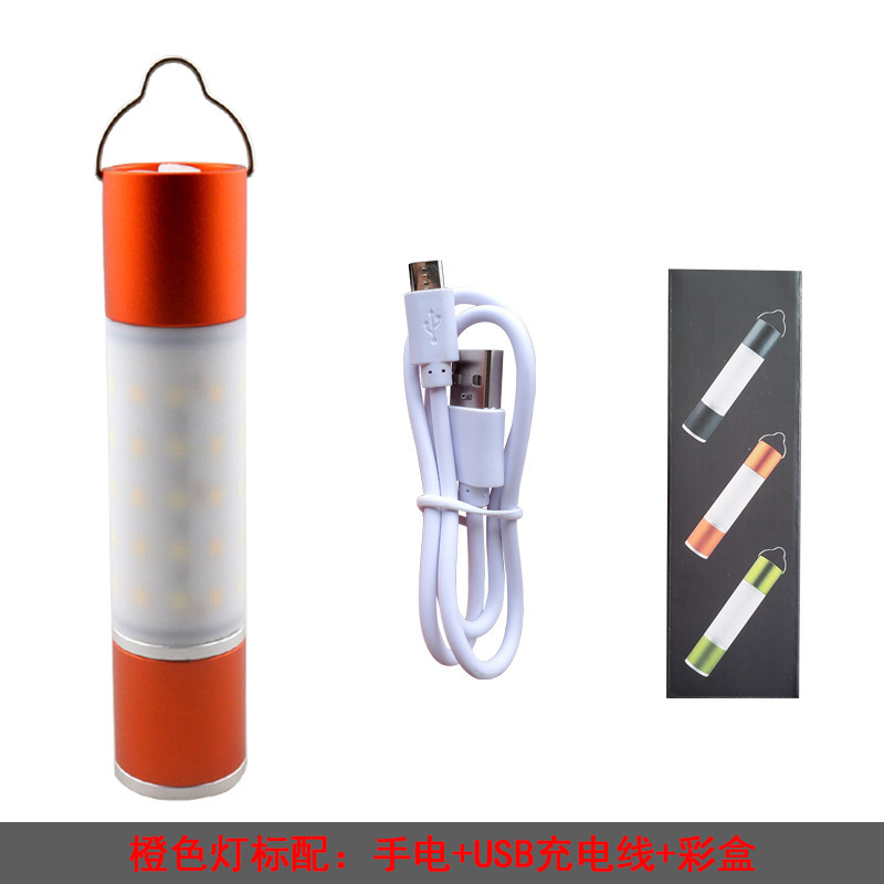 Luz de campamento personalizada linterna de campamento linterna de caballo zoom al aire libre t6 campamento luz amarilla iluminación de atmósfera